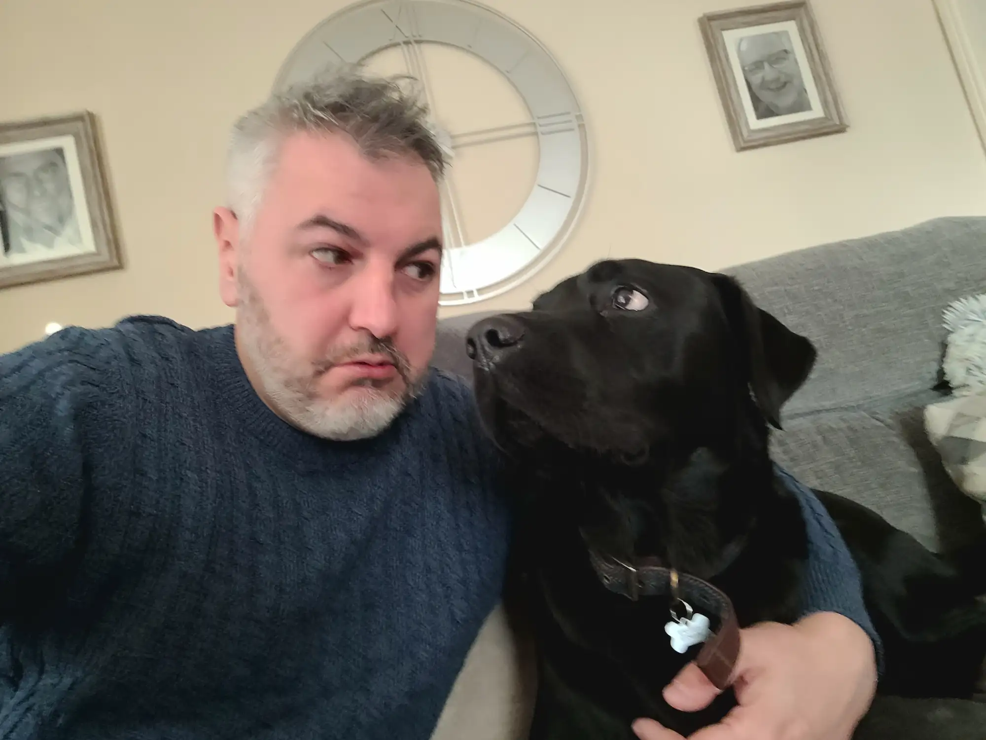 Jonathan being playful