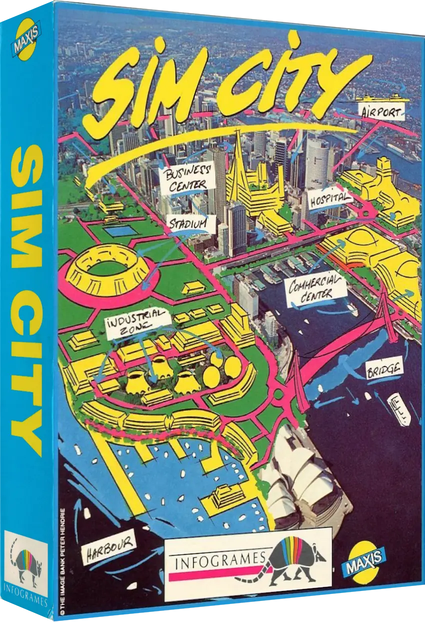 Simcity Box Set Game | Cheeky Commodore Gamer
